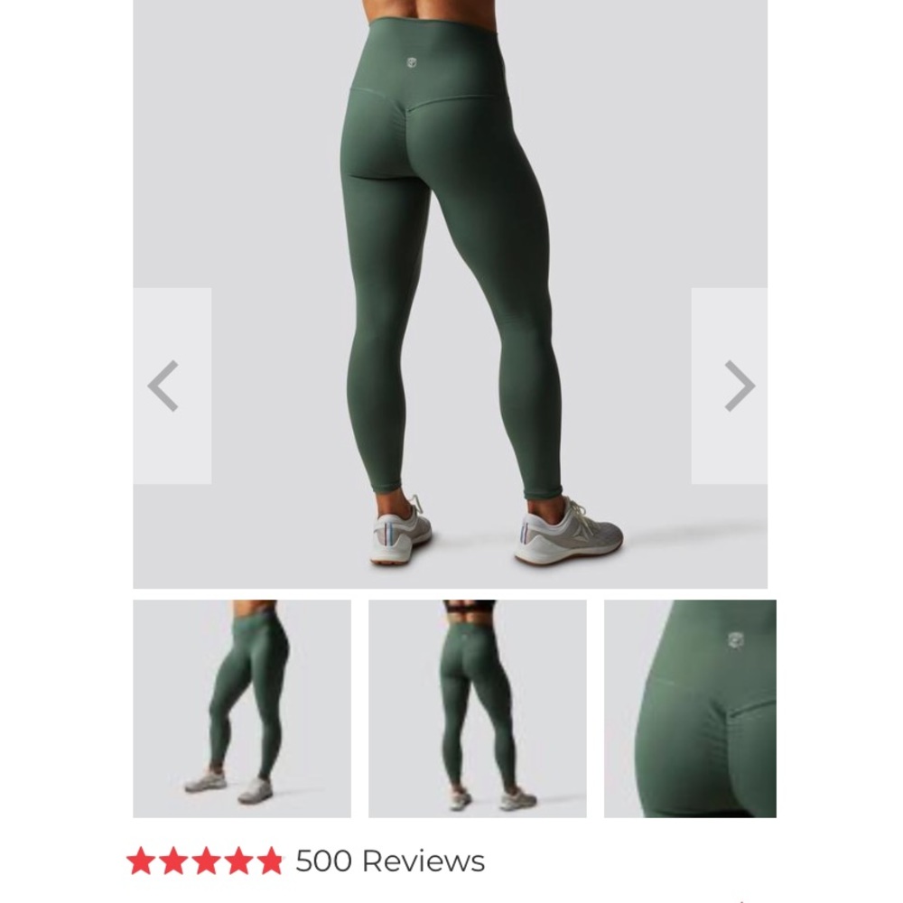 LIFT YOURSELF UP 7/8 LEGGINGS (FOREST GREEN)